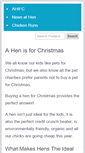 Mobile Screenshot of ahenisforchristmas.co.uk